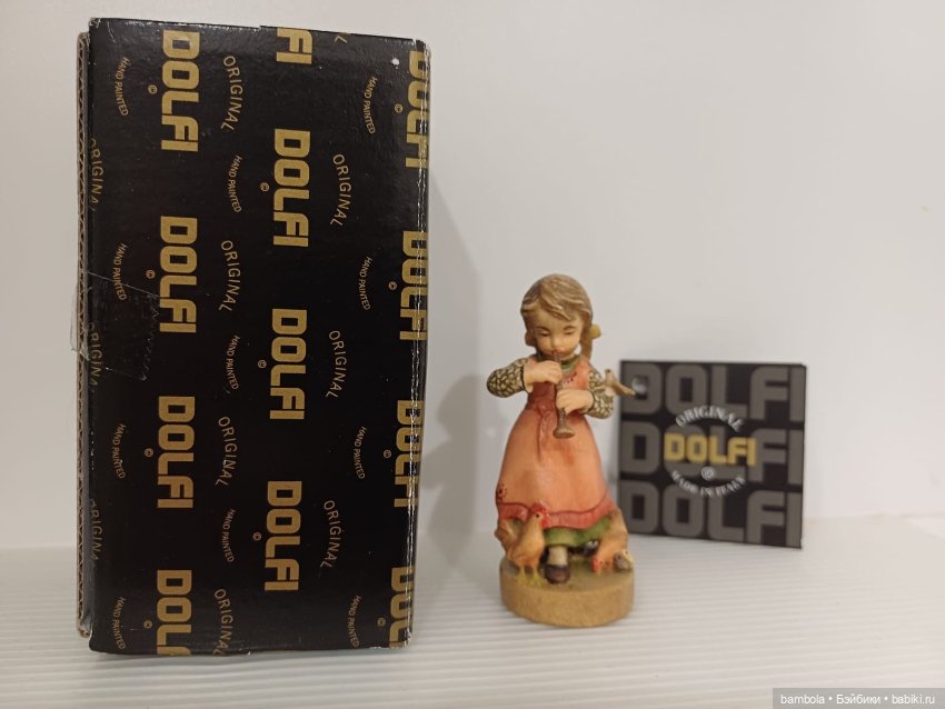 Деревянные коллекционные фигурки от итальянской фабрики Dolfi