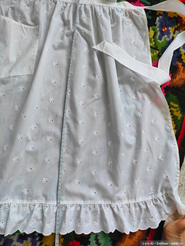 Антикварный передник из шитья (фото 6)