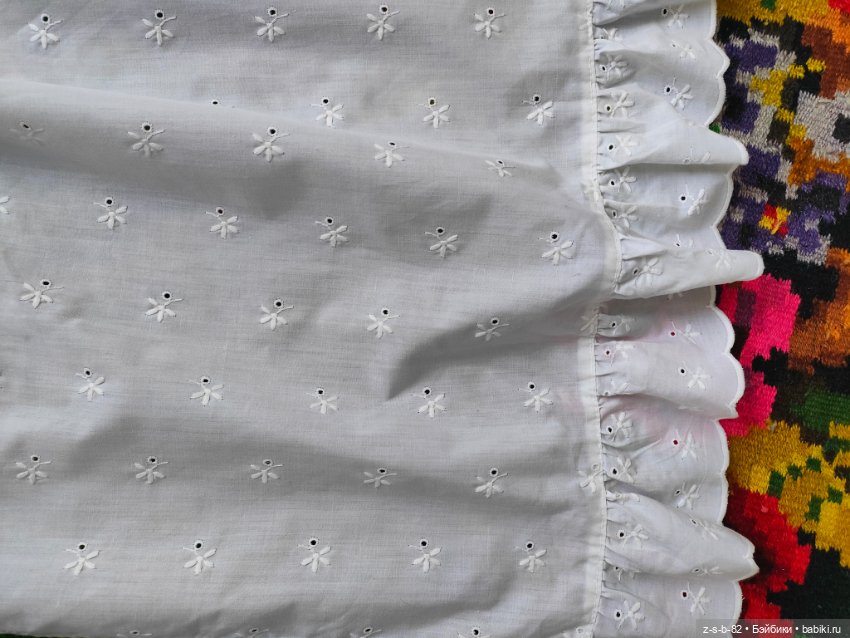 Антикварный передник из шитья (фото 3)