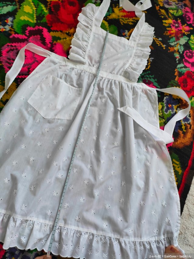 Антикварный передник из шитья (фото 5)