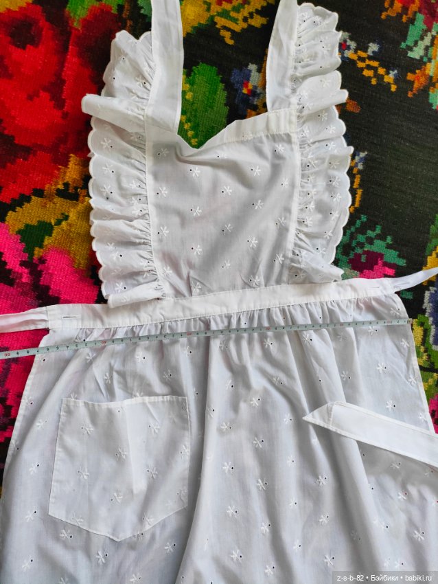 Антикварный передник из шитья (фото 7)
