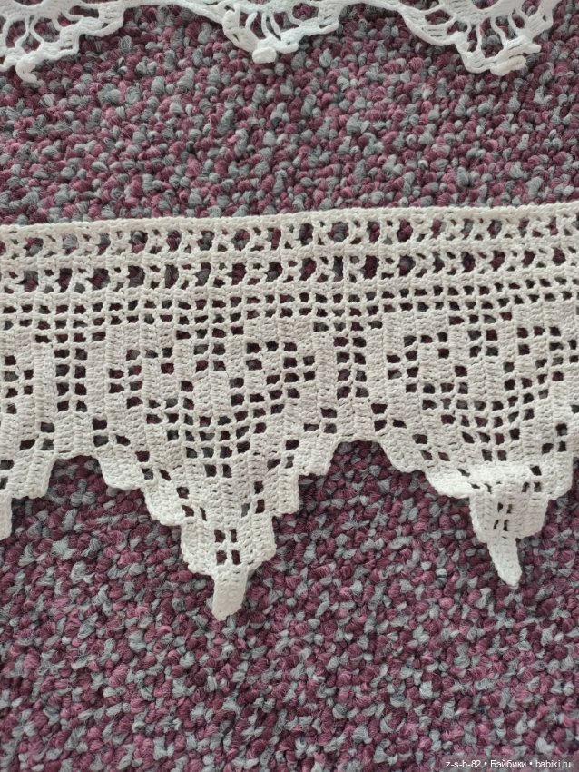 Ручное хлопковое кружево (фото 2)