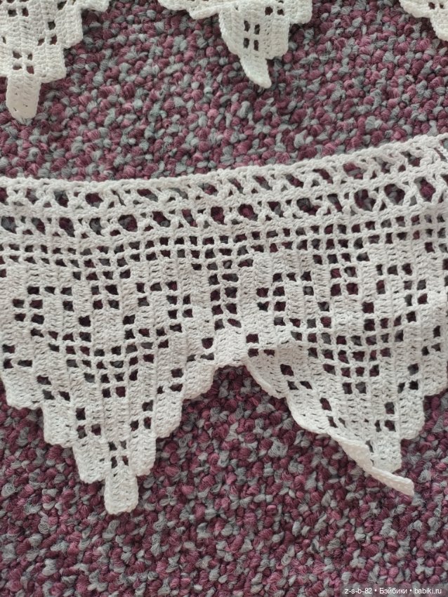 Ручное хлопковое кружево (фото 3)