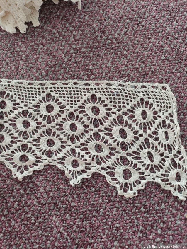 Ручное хлопковое кружево