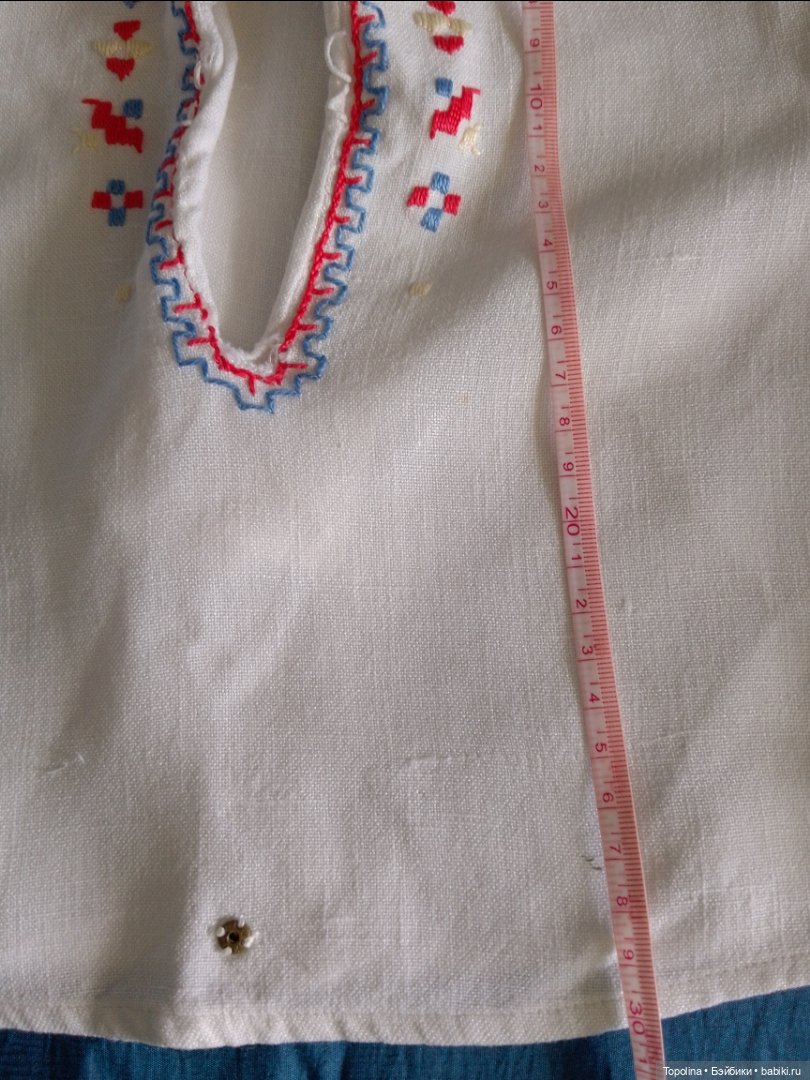 Детская рубашечка, почти антикварная (фото 5)