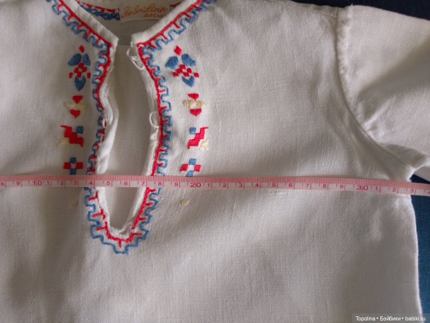 Детская рубашечка, почти антикварная (фото 4)