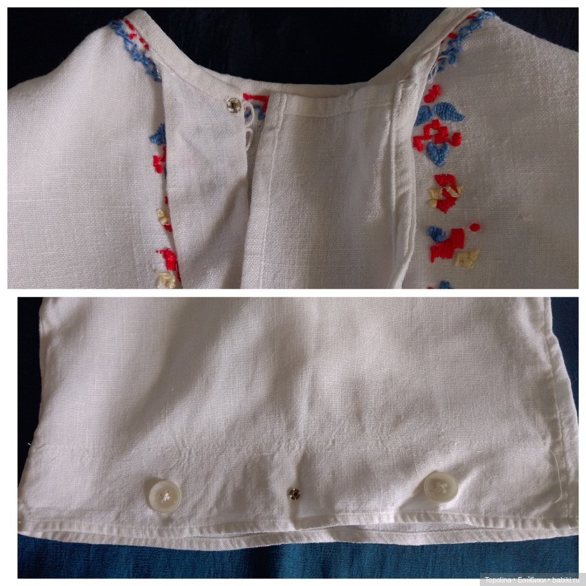 Детская рубашечка, почти антикварная (фото 8)