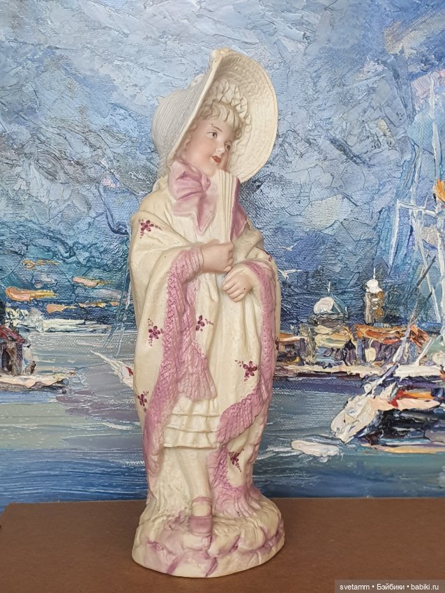 Девочка с веером, Heubah — Статуэтки (фото 3)