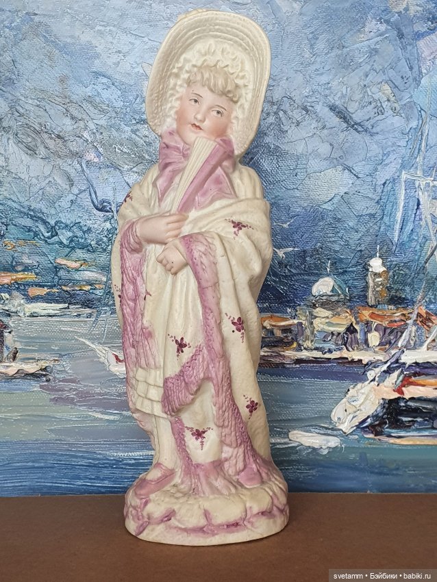 Девочка с веером, Heubah — Статуэтки