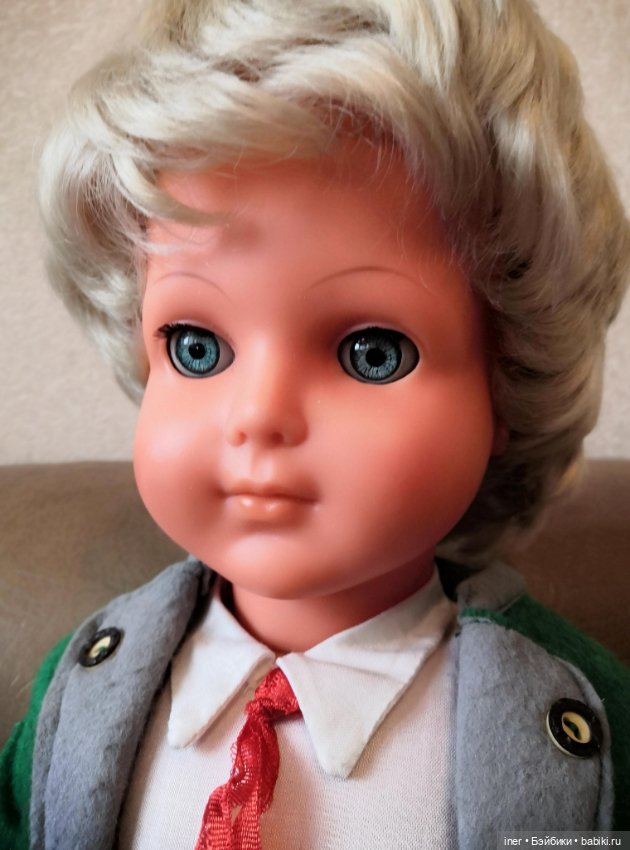 Очаровательный мальчик из Германии 60-70-х. 58 см (фото 3)