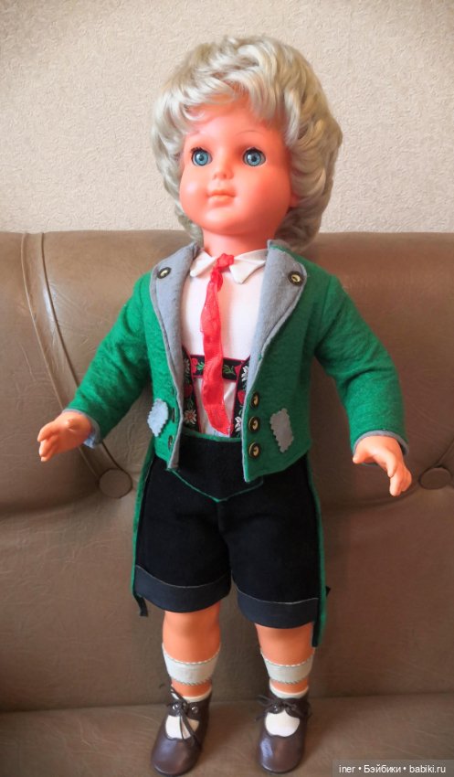 Очаровательный мальчик из Германии 60-70-х. 58 см