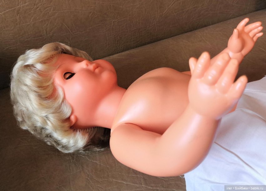 Очаровательный мальчик из Германии 60-70-х. 58 см