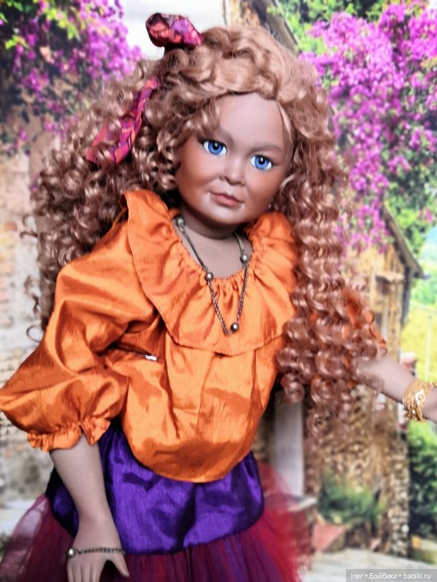 Kley & Hahn - Редчайшая кукла - реплика антикварной характерной куклы, 60 см