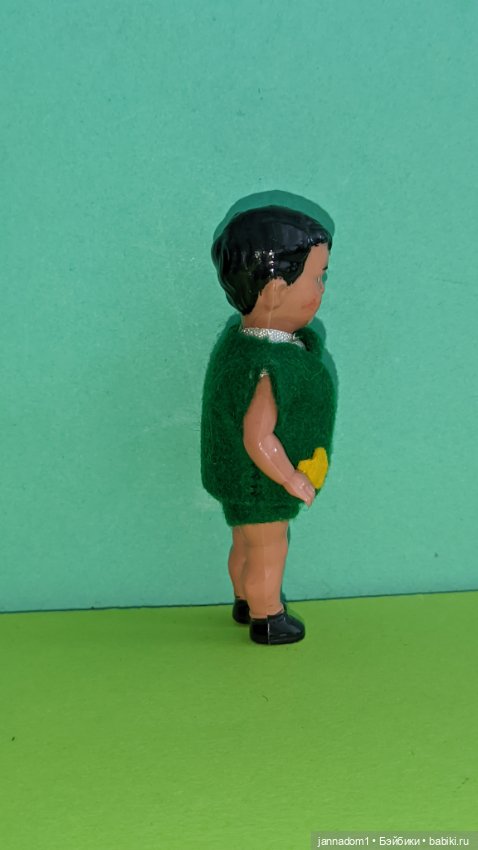 Кавалер с рельефными волосами из колкого пластика RSS, высота 8 см (фото 4)