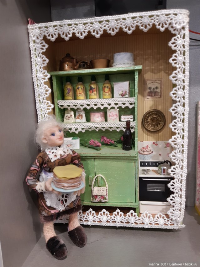 Бабушка напекла оладушки — Миниатюра для кукол (фото 6)