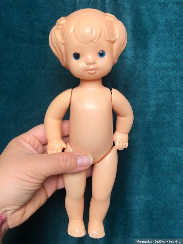 Кукла СССР Юля, фабрика «Победа» (фото 6)