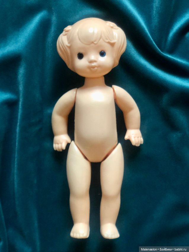 Кукла СССР Юля, фабрика «Победа» (фото 4)