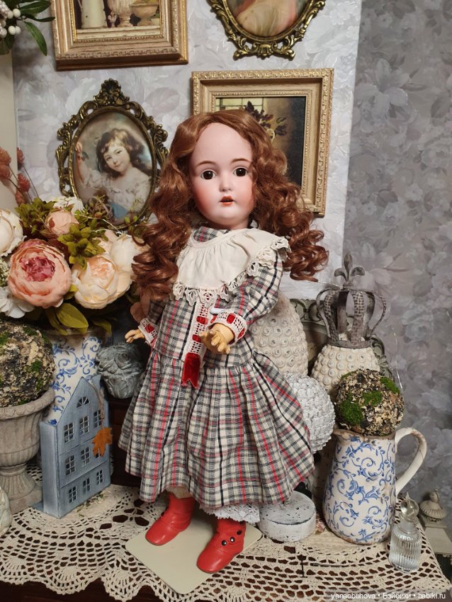 Антикварная кукла Кестнер 171, рост 60 см (фото 3)