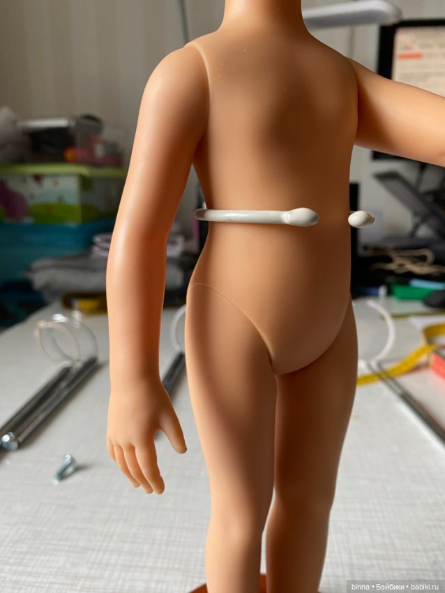 Подставки для кукол на деревянной основе (фото 4)