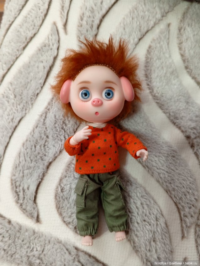 Поросенок DBS, DODO — Шарнирные куклы (не BJD) (фото 5)