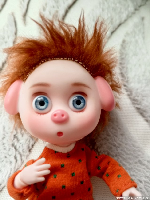 Поросенок DBS, DODO — Шарнирные куклы (не BJD) (фото 4)