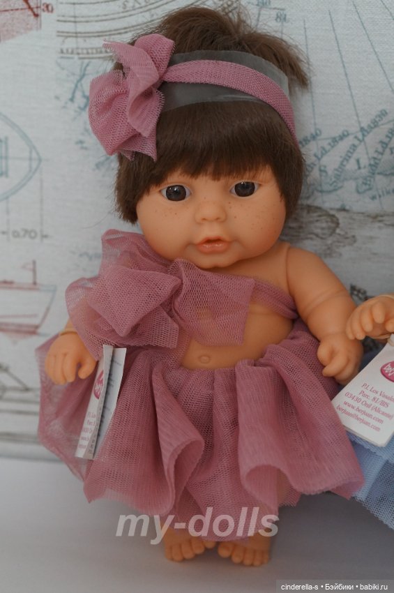 Пупс в юбочке Berjuan — Игровые куклы