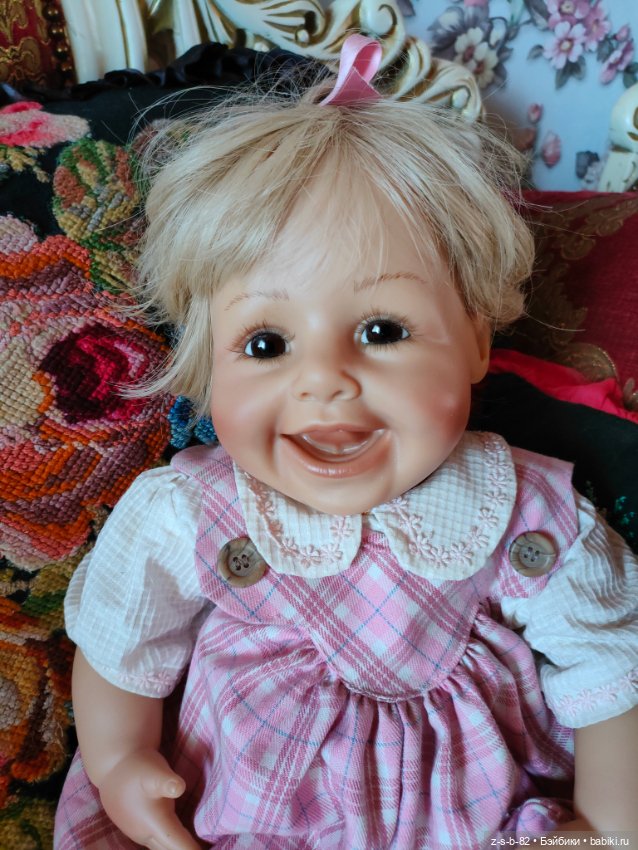 Хохотушка Brigitte Leman — Коллекционные куклы