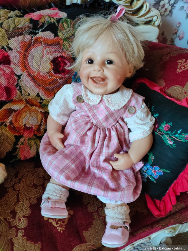 Хохотушка Brigitte Leman — Коллекционные куклы (фото 6)