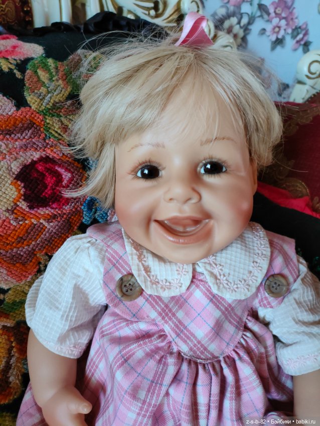 Хохотушка Brigitte Leman — Коллекционные куклы (фото 4)