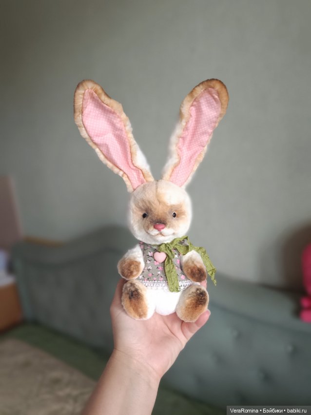 Тедди зайка/кролик — Авторские игрушки (фото 5)