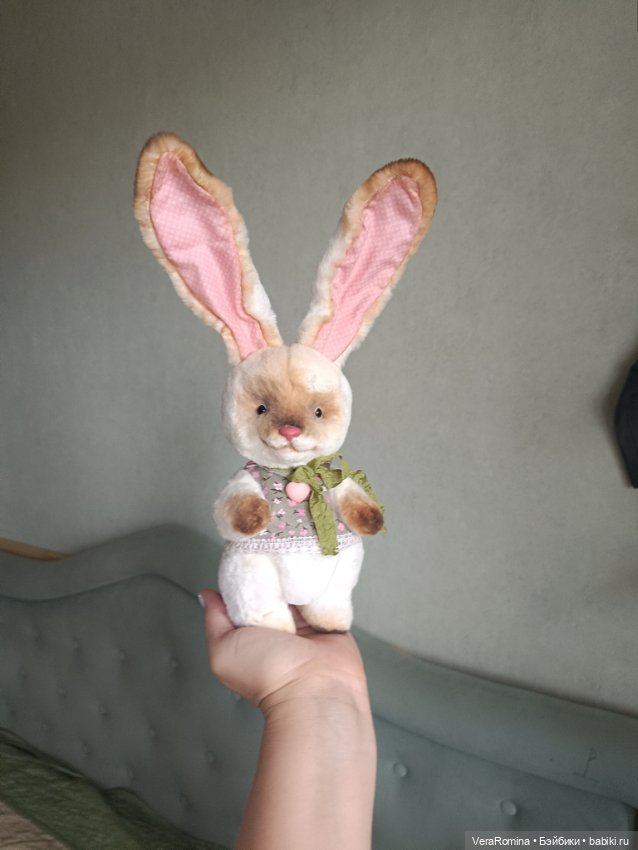 Тедди зайка/кролик — Авторские игрушки (фото 6)