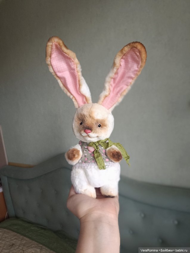 Тедди зайка/кролик — Авторские игрушки (фото 7)