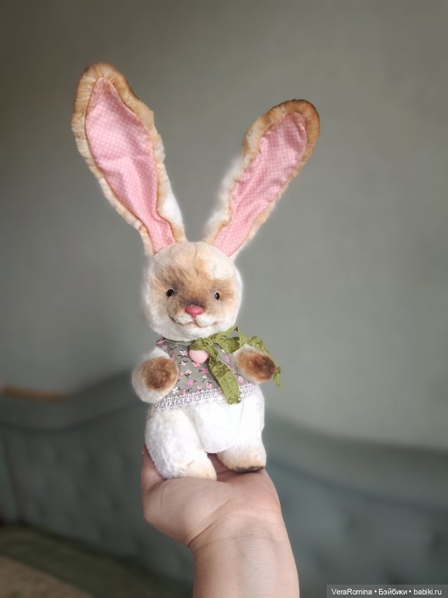 Тедди зайка/кролик — Авторские игрушки