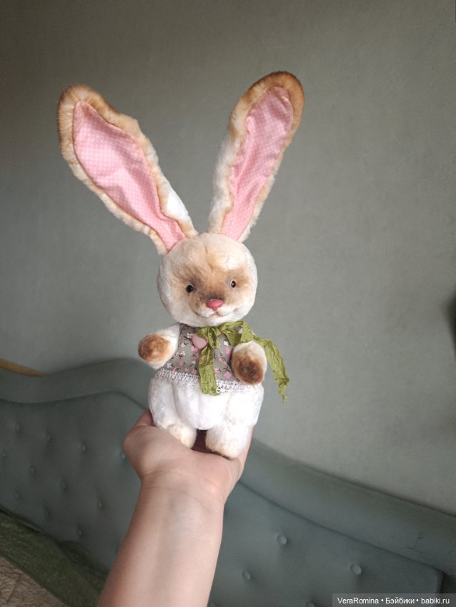 Тедди зайка/кролик — Авторские игрушки (фото 8)