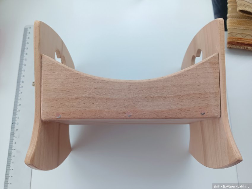 Кроватка-колыбель из дерева (фото 2)