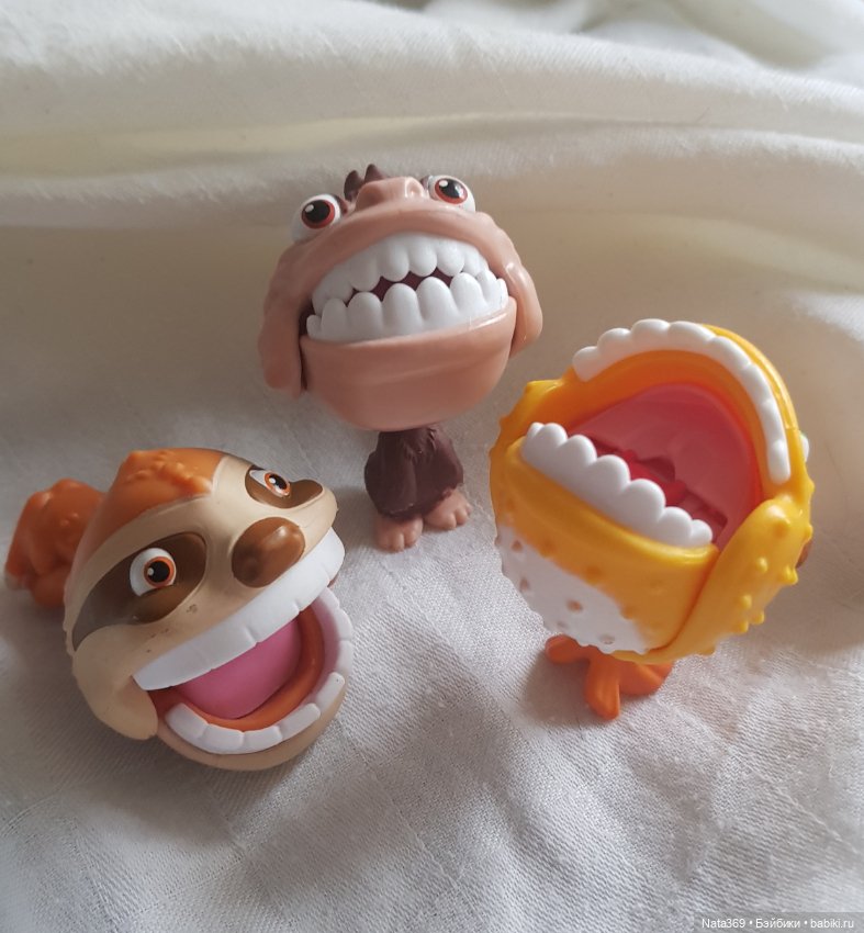 Игрушки кусачки little big bites 1 серия