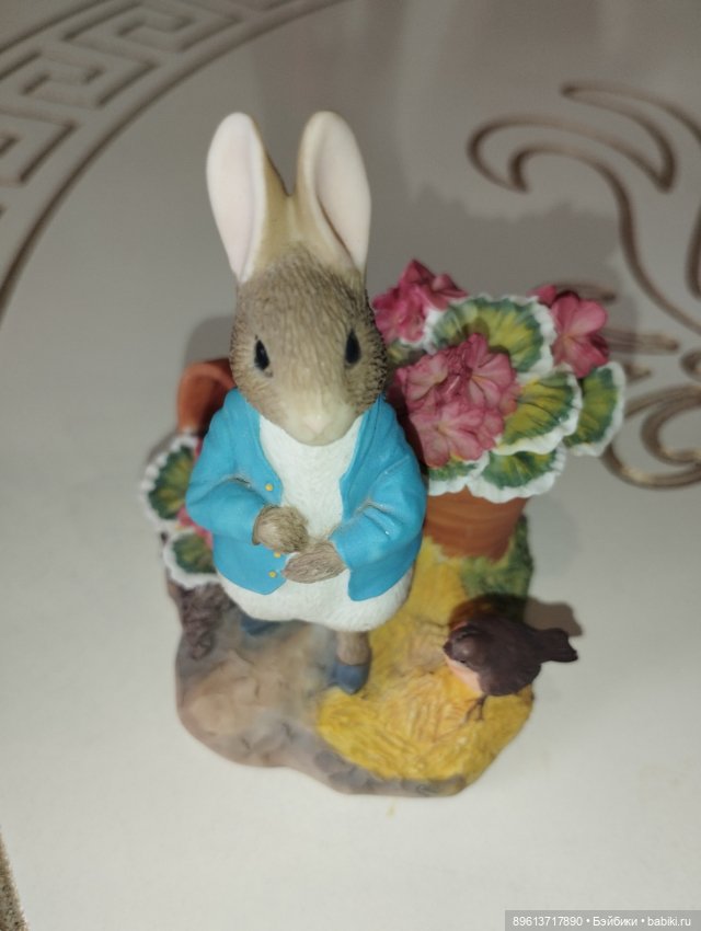 Продам чудесные статуэтки по произведению Беатрис Поттер "Кролик Питер"
