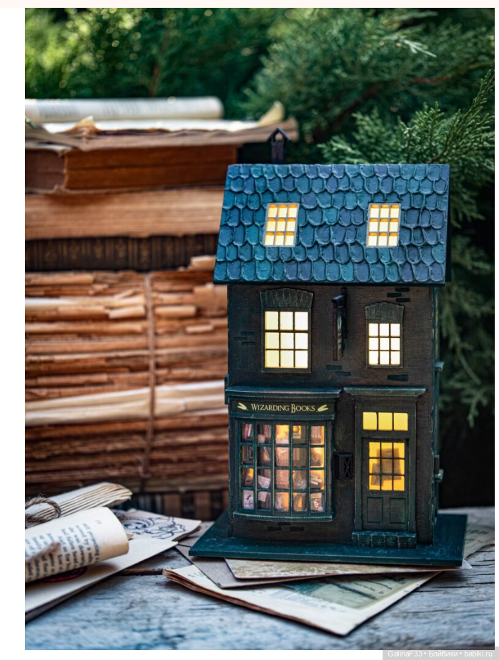 "Мини-Книжная Лавка” домик-конструктор (фото 2)