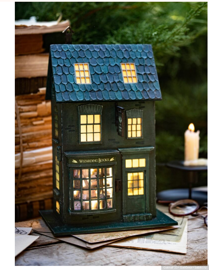 "Мини-Книжная Лавка” домик-конструктор