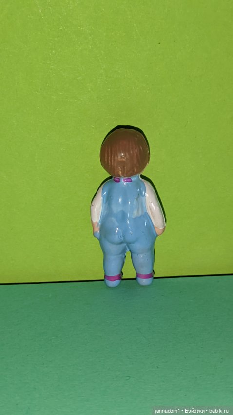 Редкие целлулоидные пупсики малыши Paul Muller, высота 5 см (фото 4)
