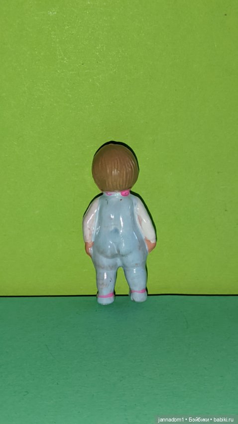 Редкие целлулоидные пупсики малыши Paul Muller, высота 5 см (фото 8)