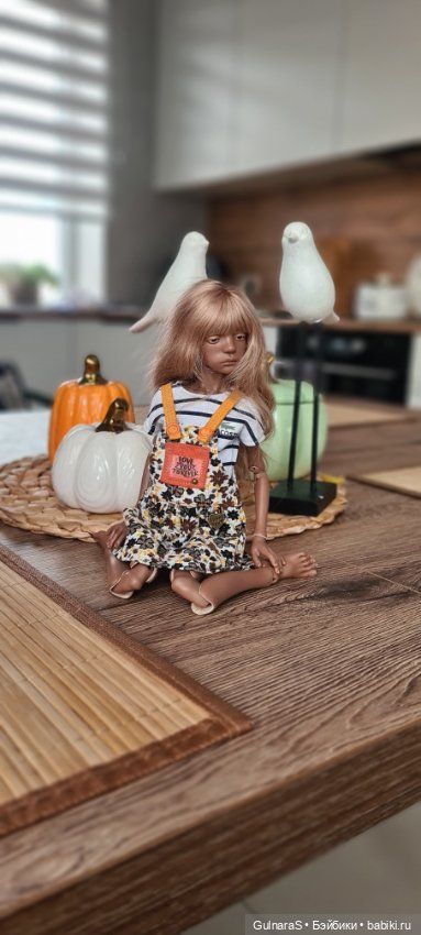 Сарафан для Птички Лоры — Одежда для BJD (фото 3)