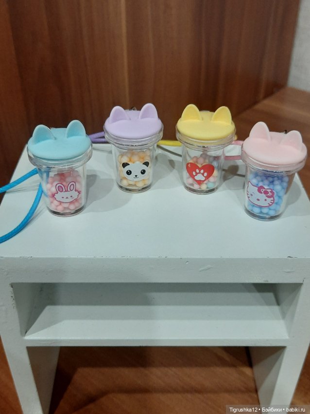 Стаканчики в дорогу — Миниатюра для кукол (фото 2)