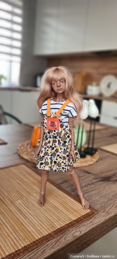 Сарафан для Птички Лоры — Одежда для BJD