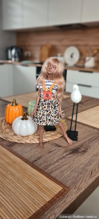 Сарафан для Птички Лоры — Одежда для BJD (фото 2)