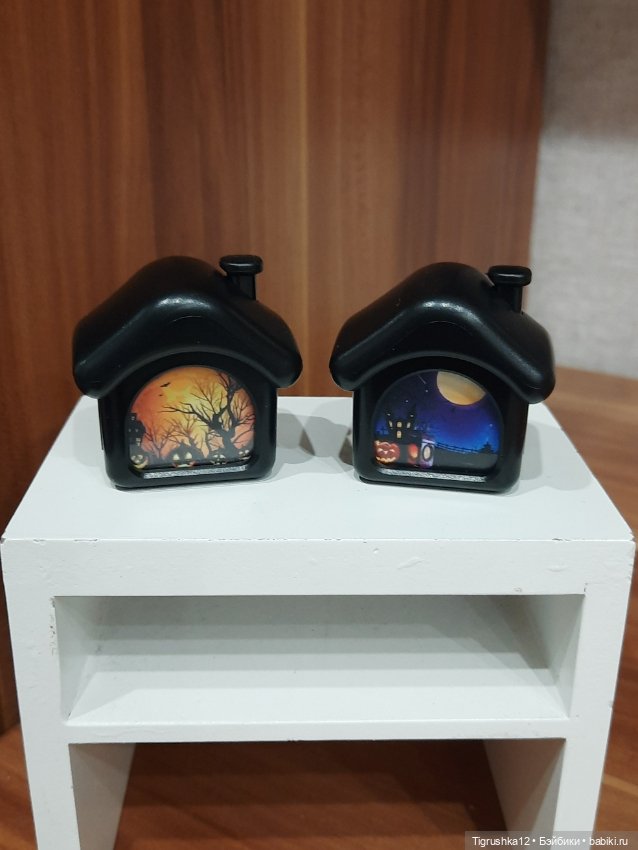 Домики светильники — Миниатюра для кукол
