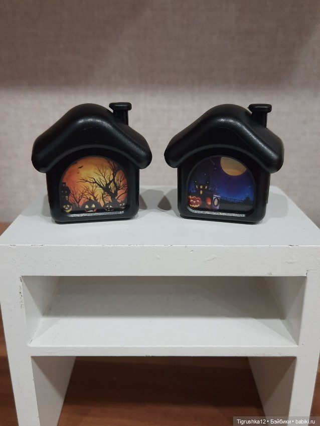 Домики светильники — Миниатюра для кукол (фото 3)