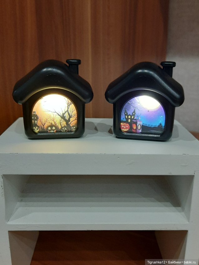 Домики светильники — Миниатюра для кукол (фото 4)