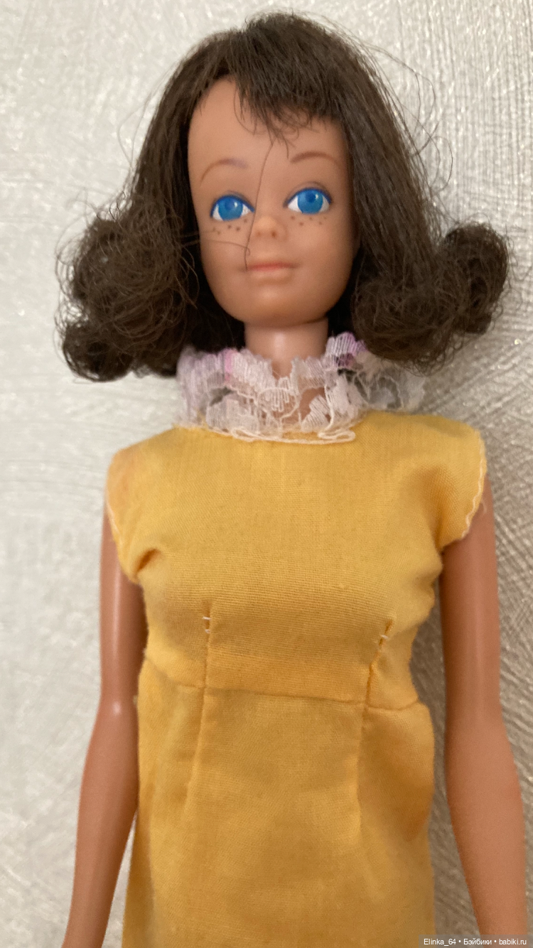 Барби Мидж - винтаж 60- е годы Редкая брюнетка (фото 8)