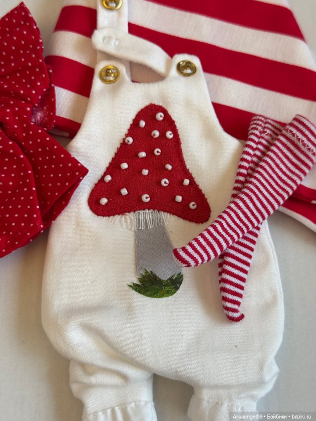 Аутфит на блайз .мухомор — Одежда для BJD (фото 5)